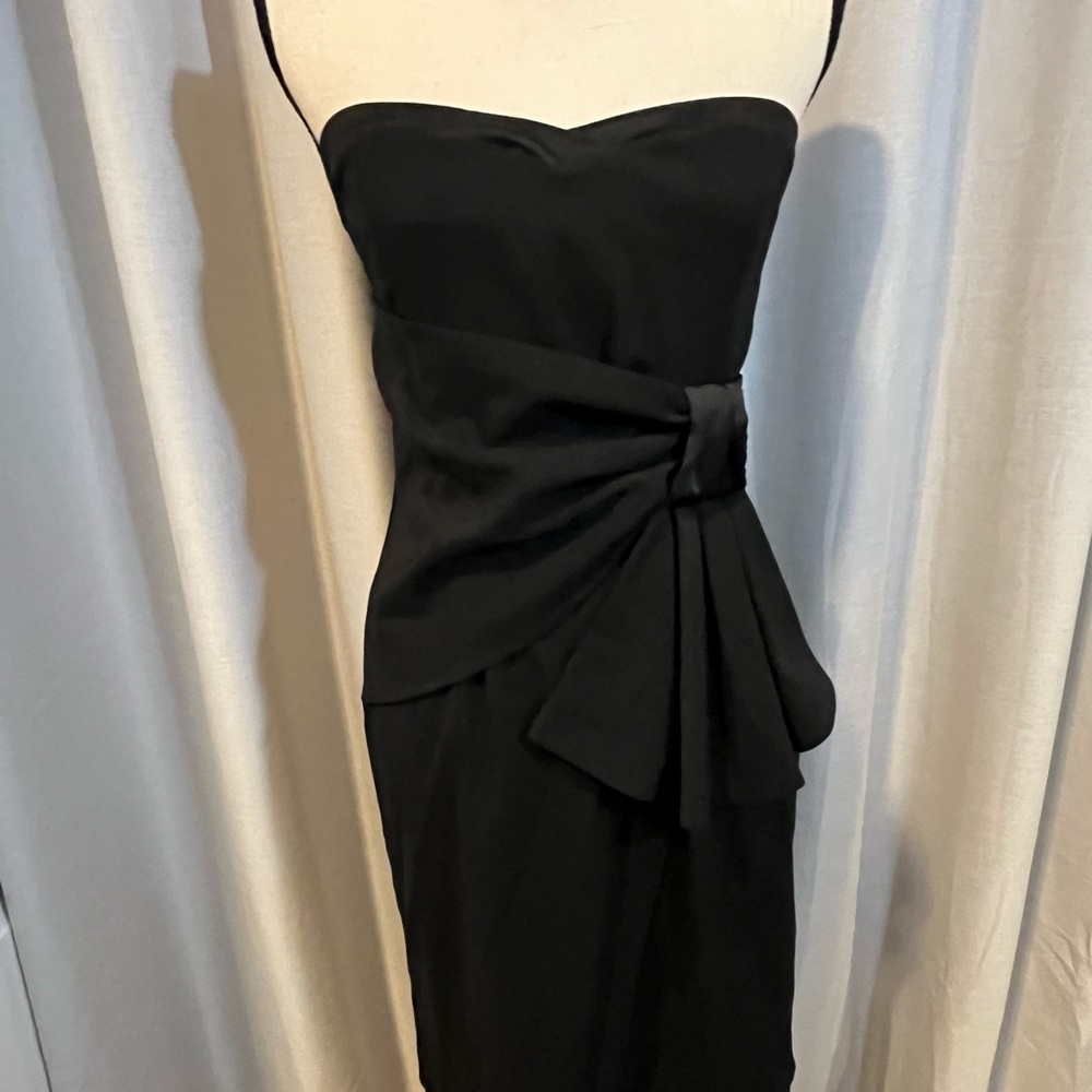 YaYa Aflalo Elegant Black Strapless Dress